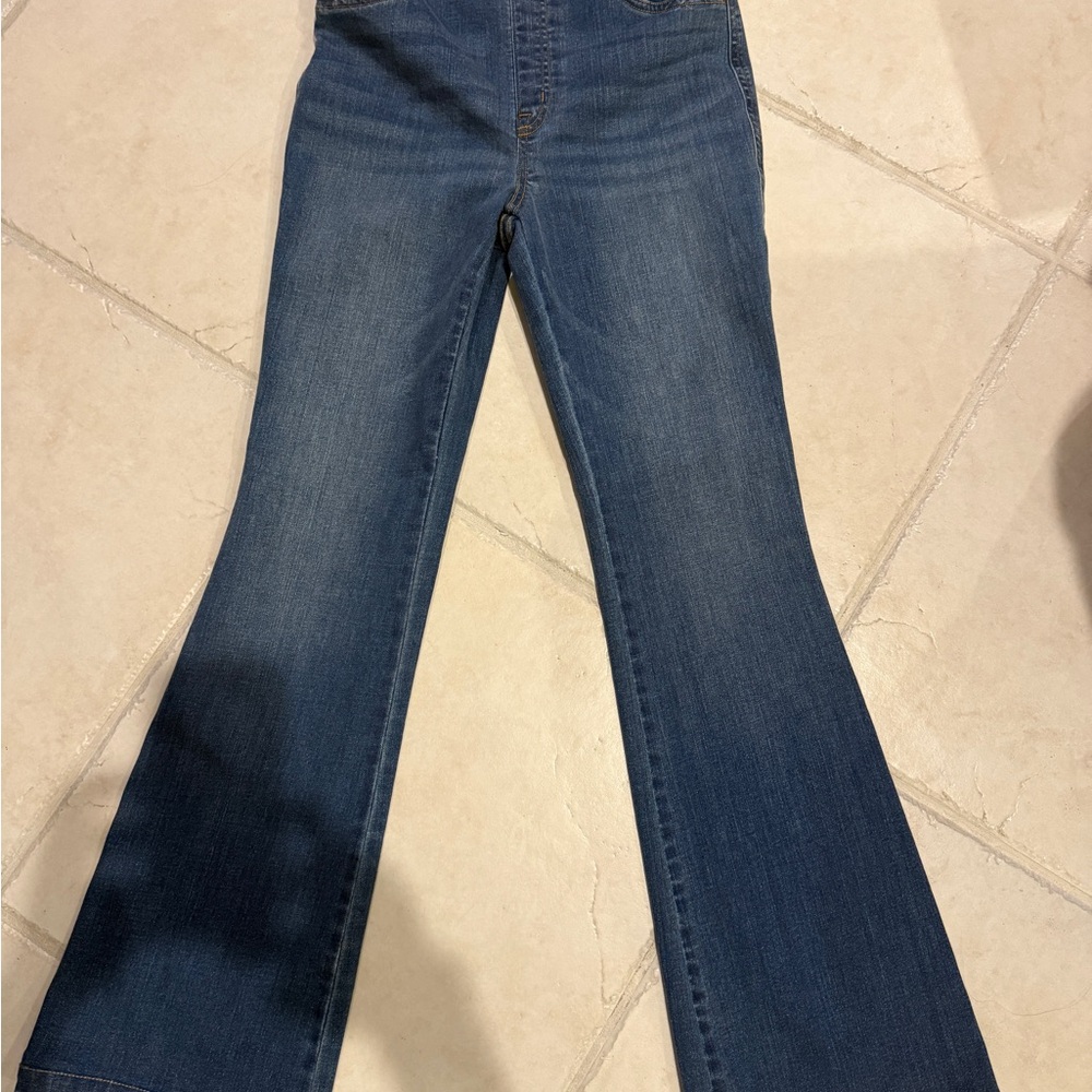 Classic Blue Flared Women Jeans